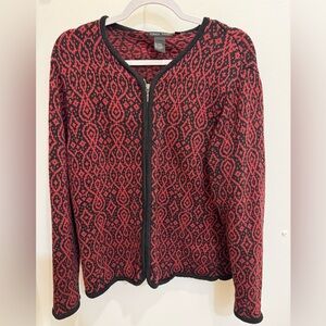 Nomadic Traders Ramie/Cotton women’s sweater. Size L VTG 90s